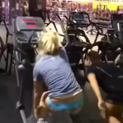 Prank – Pantsed While Working Out 🤣